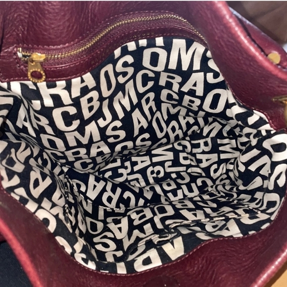 Marc Jacobs Q Hillier Hobo Leather Bag - Picture 8 of 13